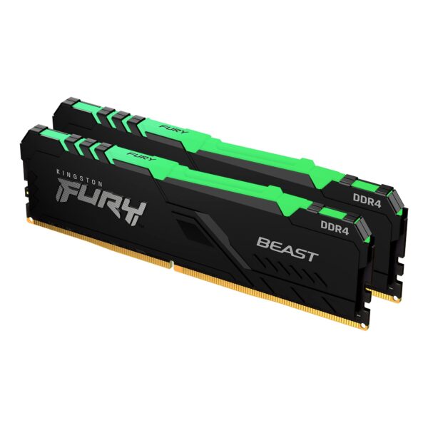 KINGSTON FURY BEAST RGB 16G (2X8) DDR4 3200MHZ