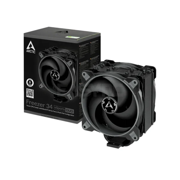 Freezer 34 eSports DUO Grey /BLACK Arctic