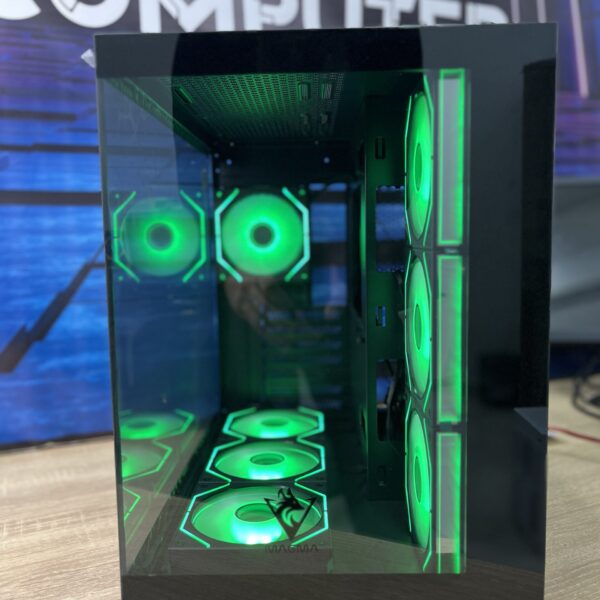 ATX V5 BLACK 7 VENTILLOS ARGB SYNC TYPE-C MAGMA