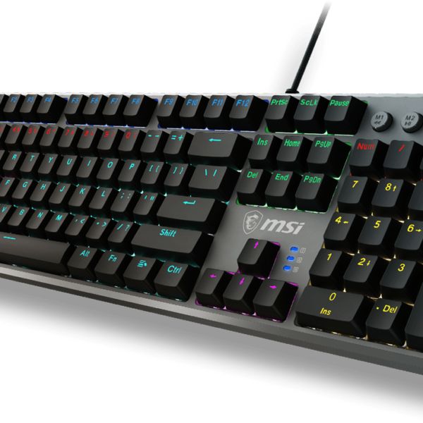 forge gk310 GAMING RGB RED SWITCH BLACK msi