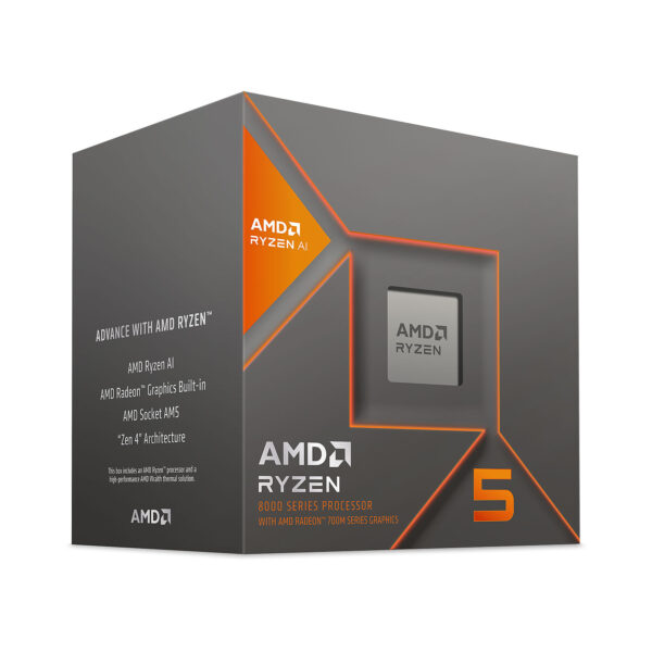 RYZEN 5 8600G 6-COEURS 12-THREADS 4.3GHZ 32MO CACHE 65W BOX