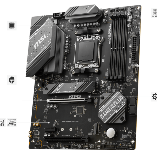 B650 GAMING PLUS WIFI MSI Carte mère