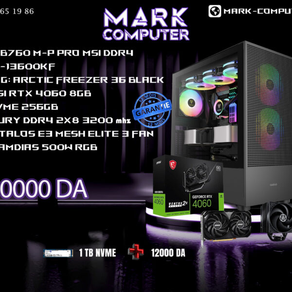 Intel Core i5-13600KF + MSI RTX 4060 8GB