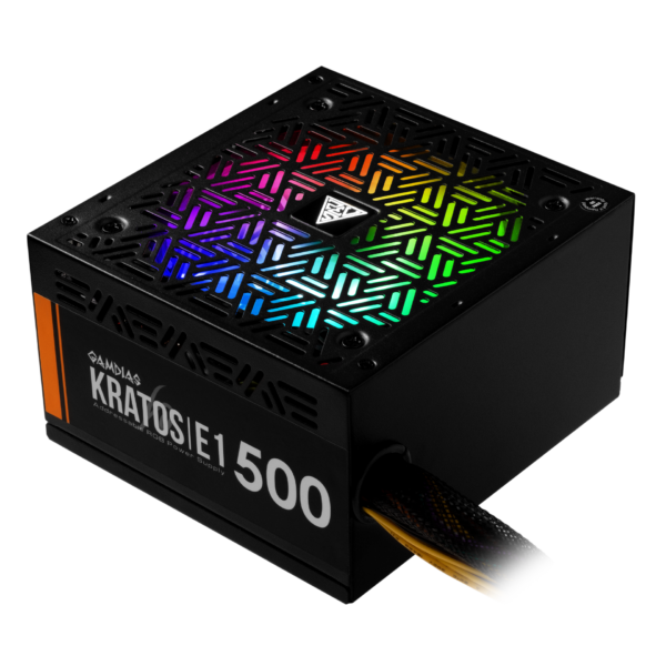 Gamdias  500W (Noir)  ATX  Kratos E1-500 RGB -