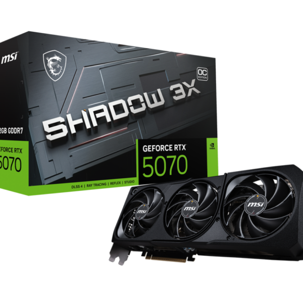 MSI RTX 5070 SHADOW 3X OC 12GO GDDR7