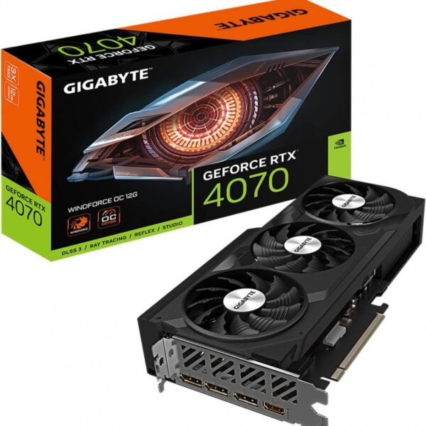 RTX 4070 GIGABYTE WINDFORCE OC 12GB GDDR6