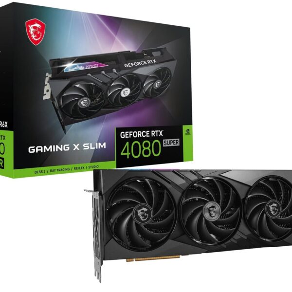 RTX 4080 SUPER 16GO MSI GAMING X SLIM GDDR6X