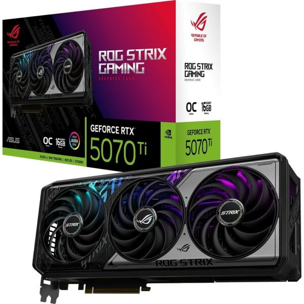 RTX 5070 Ti 16GB GDDR7 OC Edition ASUS ROG Strix GeForce