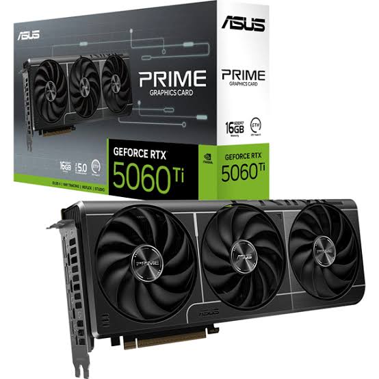 RTX 5060 Ti OC Edition 16GB asus prime