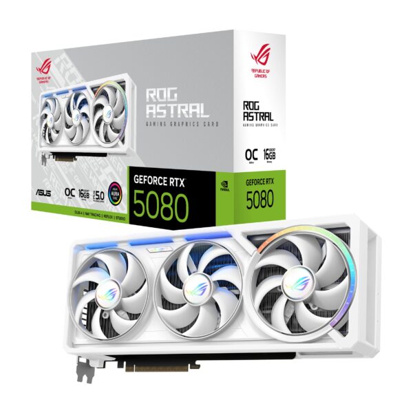 RTX 5080 16GB GDDR7 OC Edition (White)