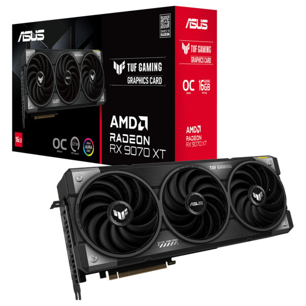 RX 9070 XT OC Edition 16GB asus tuf gaming