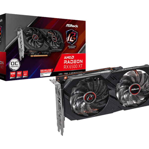 RX 6500 XT Phantom Gaming D 4GB OC