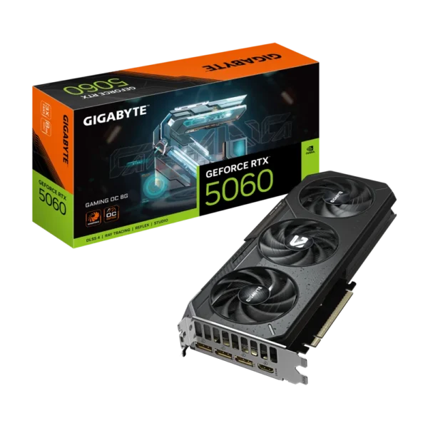 RTX 5060 Gaming OC 8G Gigabyte 3 FANS