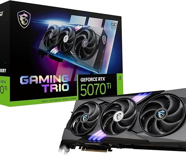 RTX 5070 Ti 16G GDDR7 Gaming Trio OC MSI NVIDIA GeForce