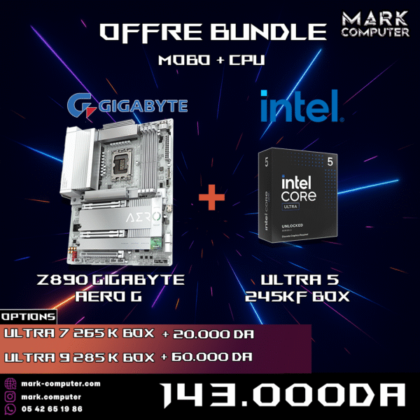 z890 Gigabute aero G + Ultra 5 245kf Box