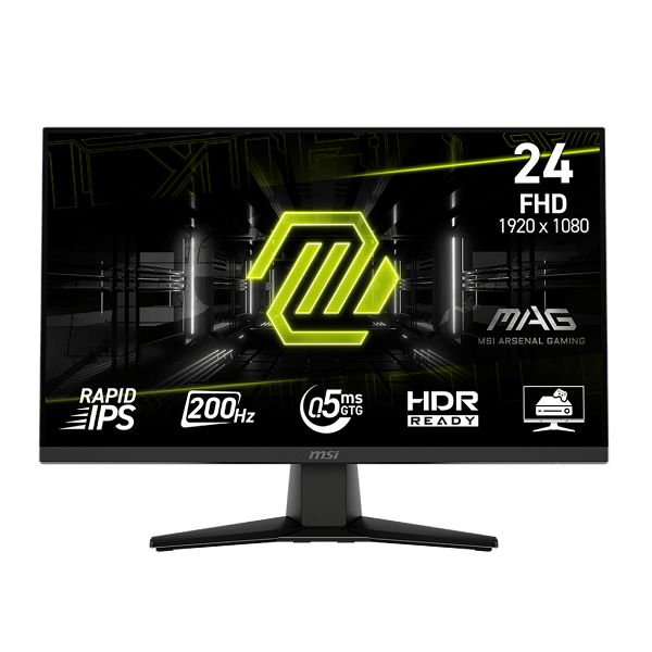 ECRAN MSI MAG 242F – 24″ FHD – 200HZ – 0.5MS