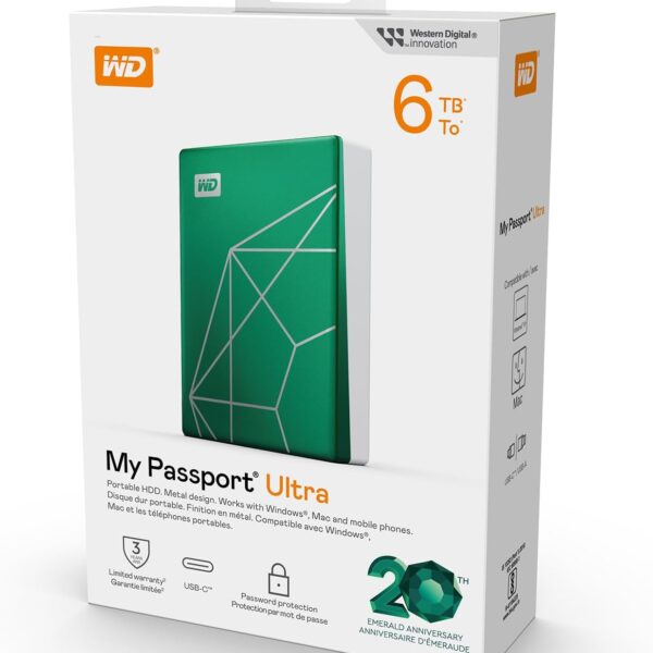 WD My Passport Ultra 6 To Disque dur externe