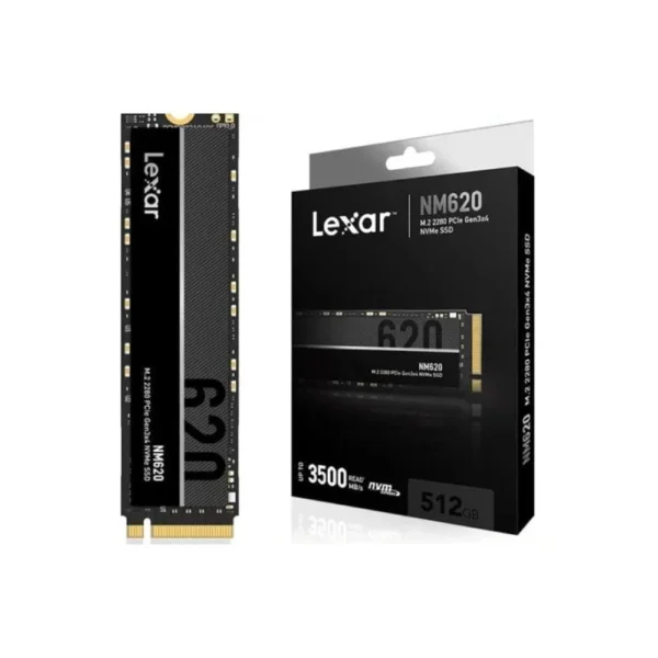 SSD NVME Lexar NM620 512 Go 3500MT/S