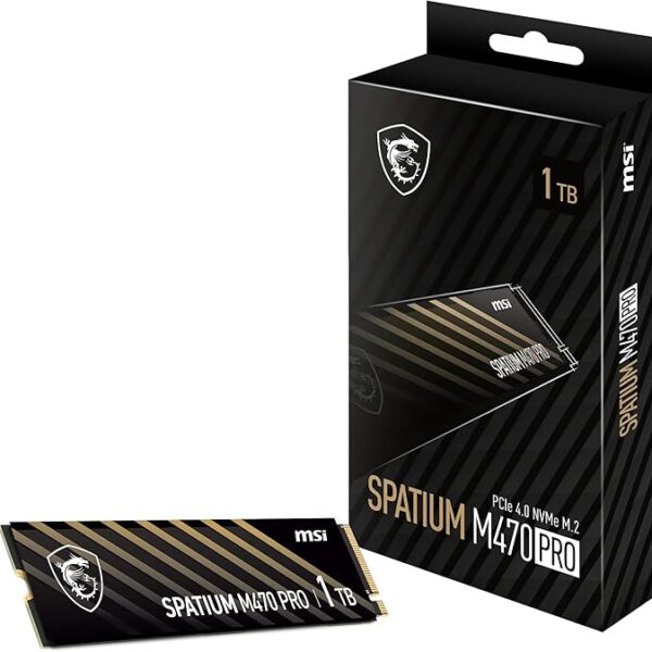 SSD 1TB MSI SPATIUM M470 Pro 6000MT(En configuration seulement)