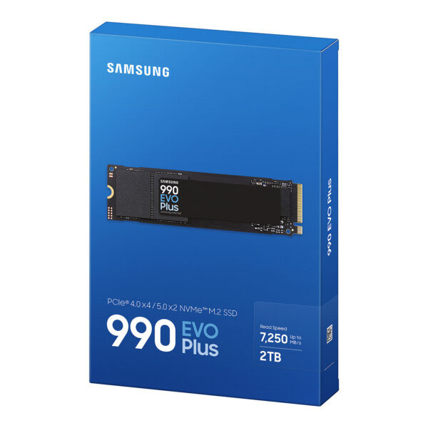 SSD 2TB 7250 Mo/s,  NVME 990 EVO Plus, SAMSUNG