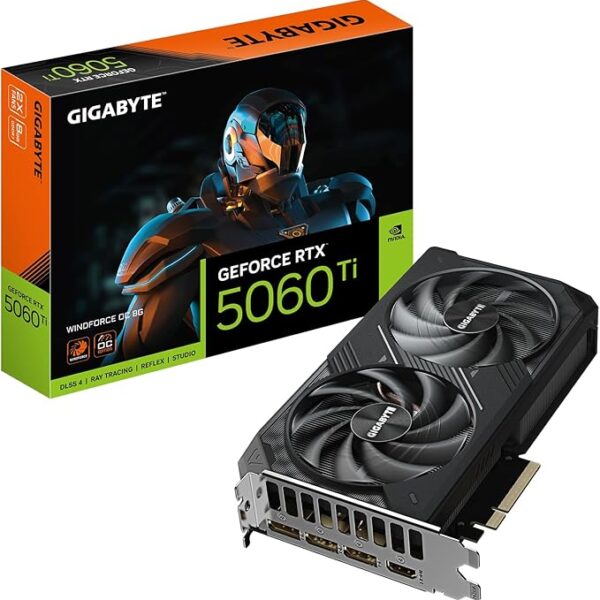 RTX 5060 Ti GIGABYTE WINDFORCE OC 8G (En configuration seulement)