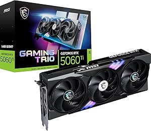 RTX 5060 Ti MSI Gaming Trio OC 16G  (En configuration seulement)