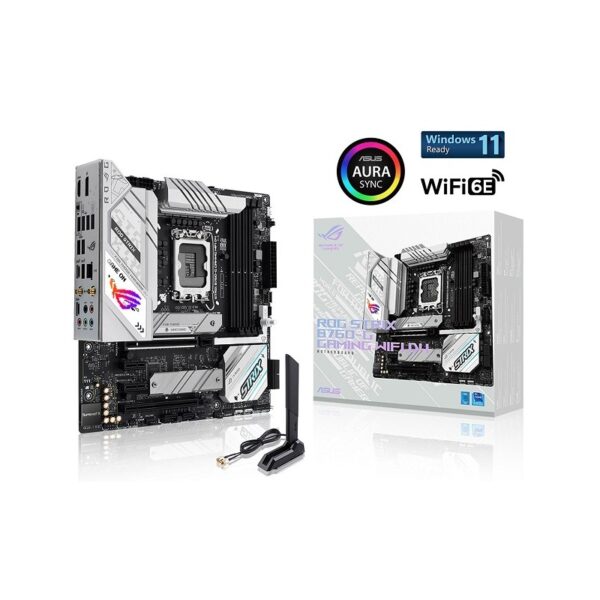 B760-G GAMING WIFI DDR4 WHITE ROG STRIX (En configuration seulement)