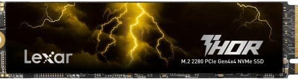 SSD NVME M2 1TB GEN4 6000MB/s Lexar Thor Pro