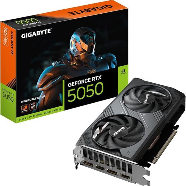 RTX 5050 WINDFORCE OC 8G GIGABYTE (En configuration seulement)