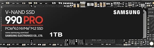SSD 1TB NVMe M.2 990 PRO Samsung  (En configuration seulement)