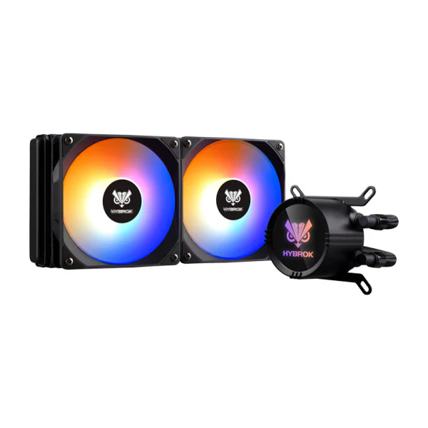 WATERCOOLING HYBROK HL240B ARGB BLACK