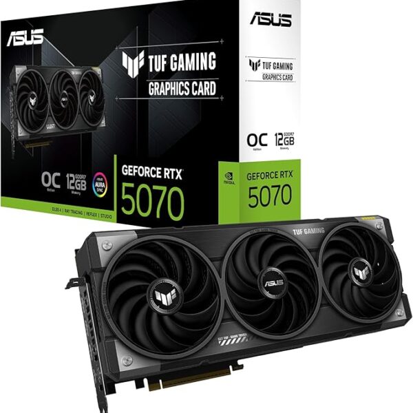 RTX 5070 12GB ASUS TUF Gaming OC (En configuration seulement)