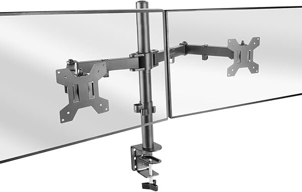 Monitor Arm Mars Gaming MARM2 Black Dual