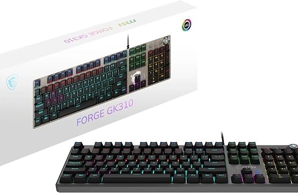 MSI Forge GK310 Red (Linear) Switches