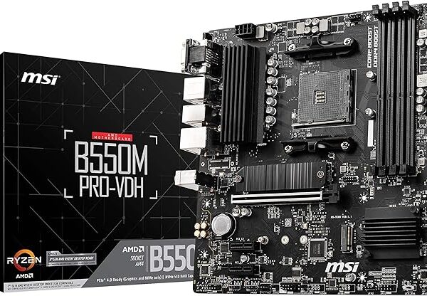 B550M Pro MSI  (En configuration seulement)