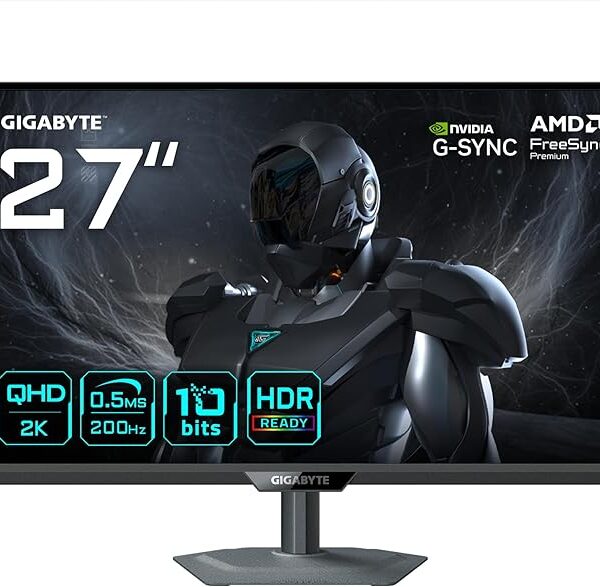 GIGABYTE G27Q20 27” 2k 200Hz  0.5ms IPS