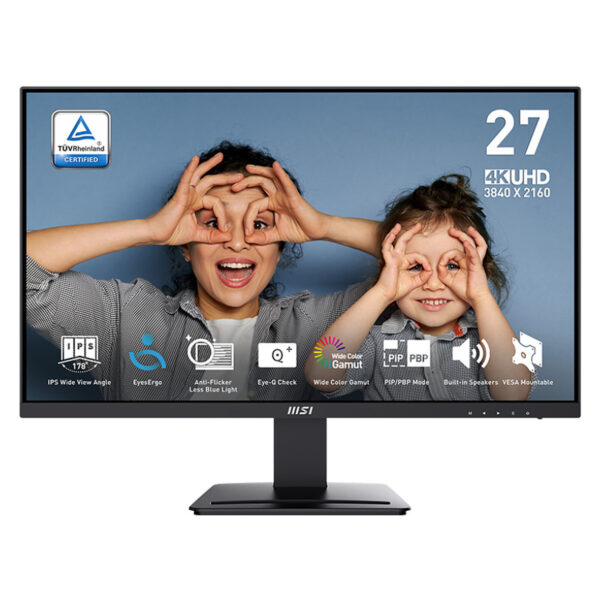 MSI PRO MP273U 27″ IPS 4MS 4K UHD
