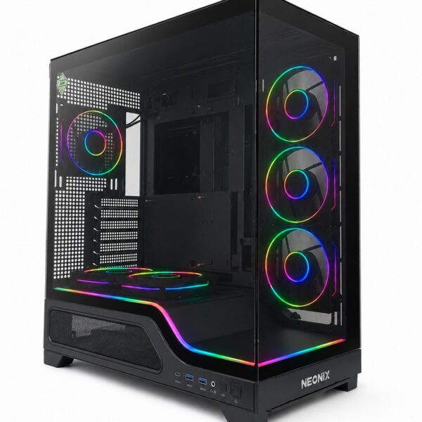 NEONIX  THUNDER BLACK 6 FAN ARGB