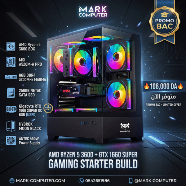 RYZEN 5 3600 + GTX 1660 SUPER