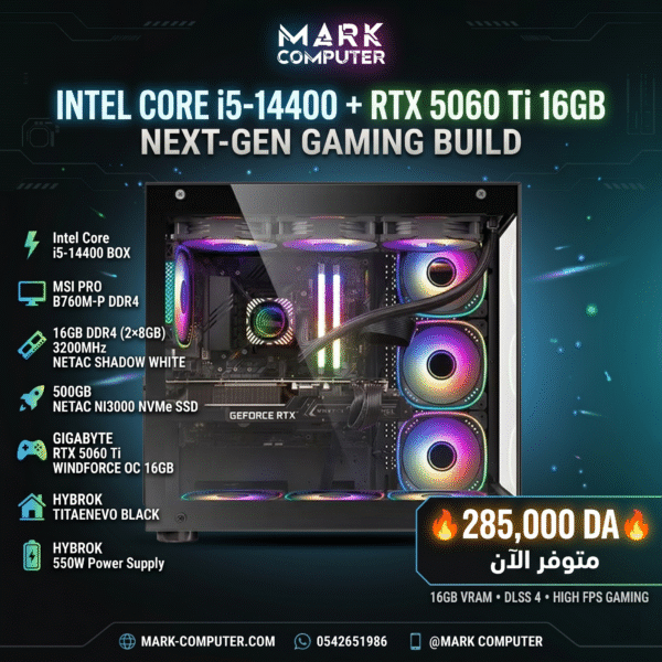 I5 14400+RTX 5060TI 16GB