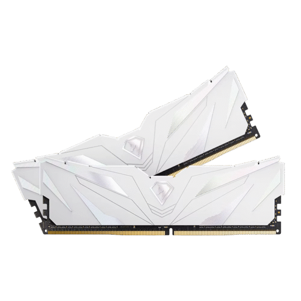 RAM 16GB(2X8) 3200MT/S NETAC SHADOW II WHITE  (En configuration seulement)