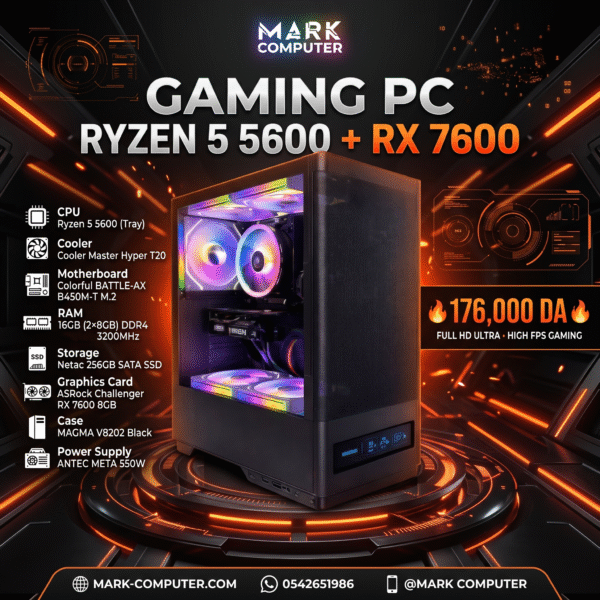 RYZEN 5 5600 + RX7600