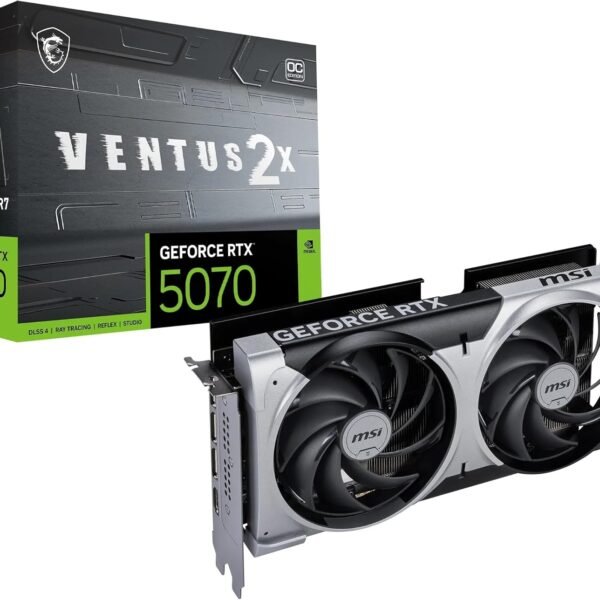 RTX 5070 VENTUS 2X 12GB OC MSI (En configuration seulement)
