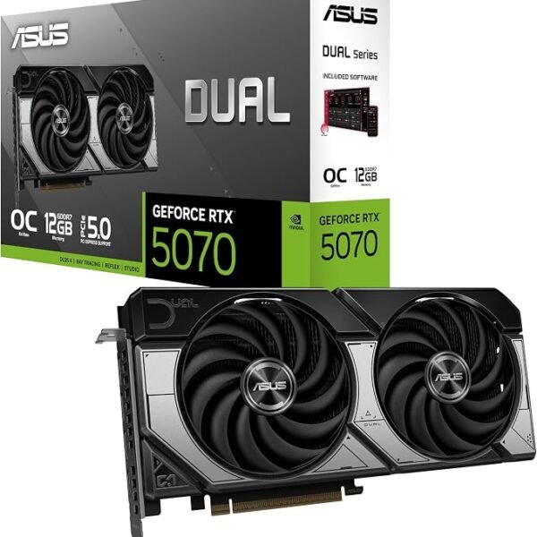 RTX 5070 ASUS DUAL 12GB OC (En configuration seulement)