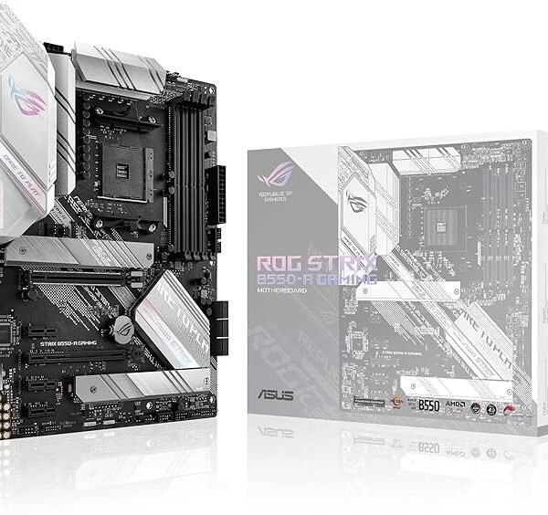 B550-A GAMING ASUS AORG STRIX WHITE  (En configuration seulement)