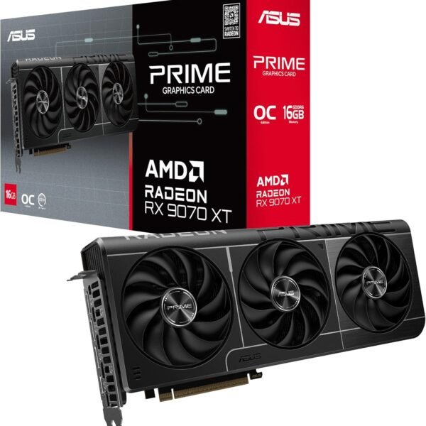RX 9070 XT ASUS PRIME 16GB OC (En configuration seulement)