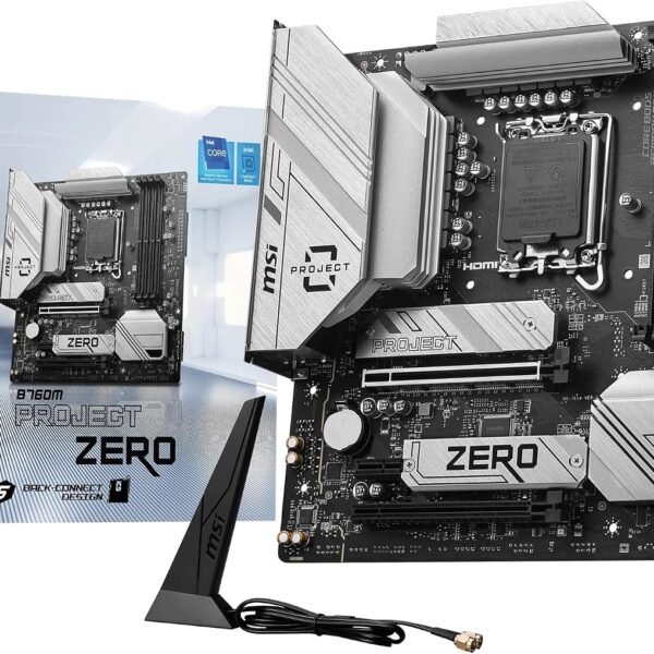 B760M PROJECT ZERO MSI WHITE  (En configuration seulement)