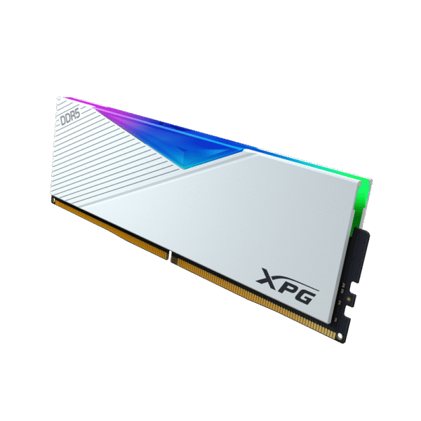 RAM 16GB(1X16) 5600MTS XPG LANCER RGB DDR5 ARGB WHITE (En configuration seulement)