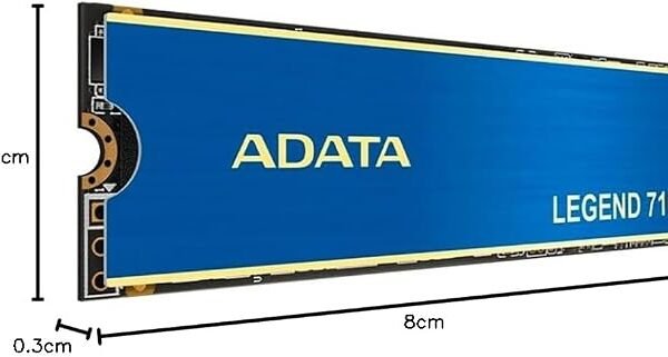 SSD 512GB NVME M2 ADATA LEGEND 710  (En configuration seulement)