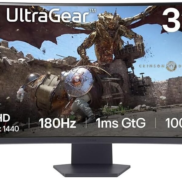 ULTRAGEAR 32GS60QC CURVED-32"-180HZ-2K-1MS